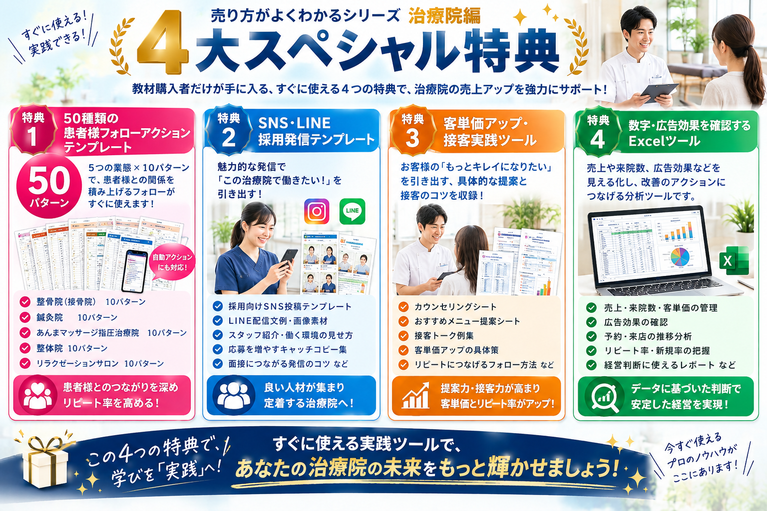 治療院編4大スペシャル特典